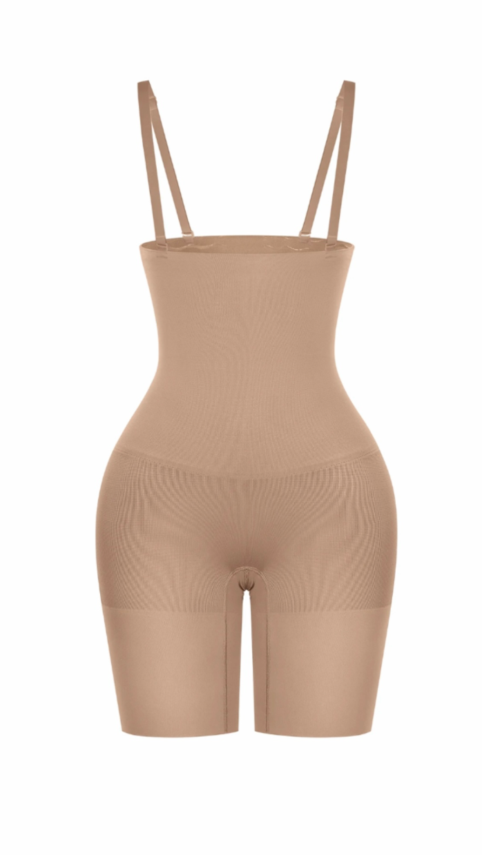 Paola Seamless Shapewear with Removable Shoulder Straps – Seamless Design – Subtle Butt Lift