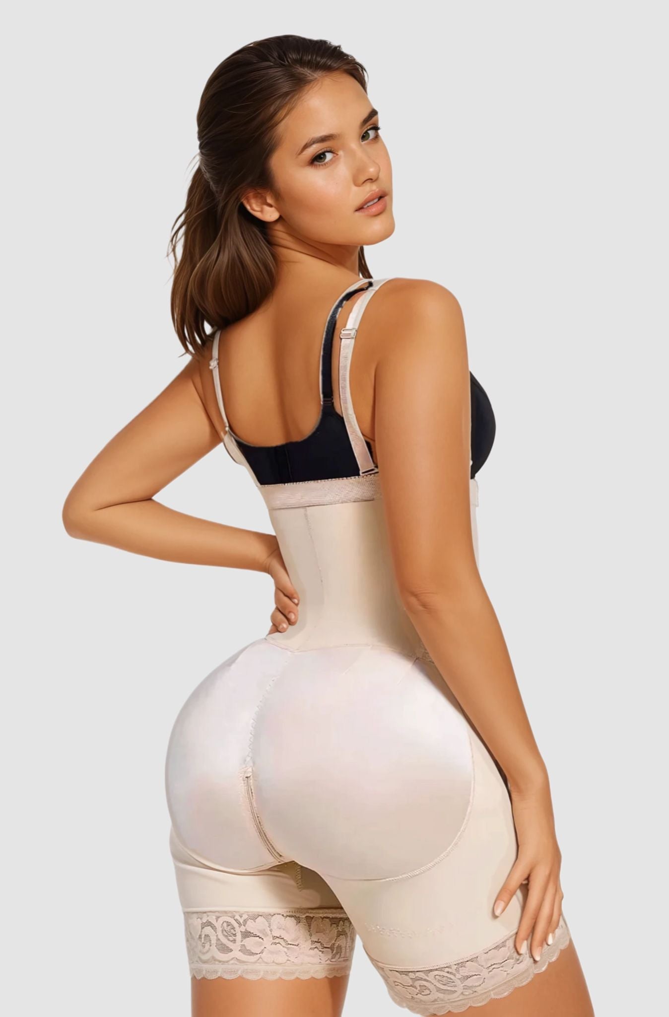 Laurine – Shapewear with Zipper and Removable Straps | The Perfect Body Shaping Solution