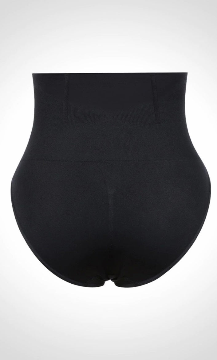 Kim – High-Compression Shapewear Brief with Steel Boning – Invisible Seamless Design – Waist and Hips