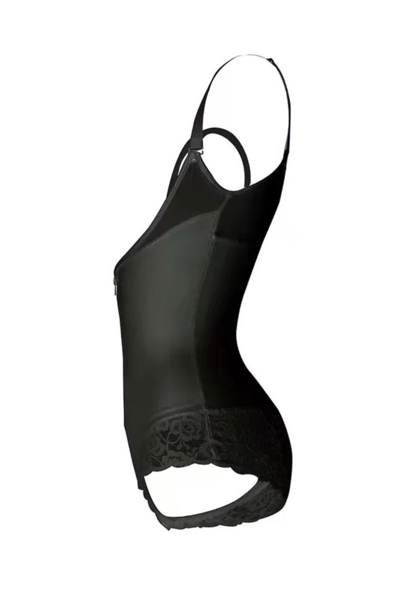 Pamela – Shapewear with Zipper and Hooks – Shaping Effect for Tummy, Back, and Waist
