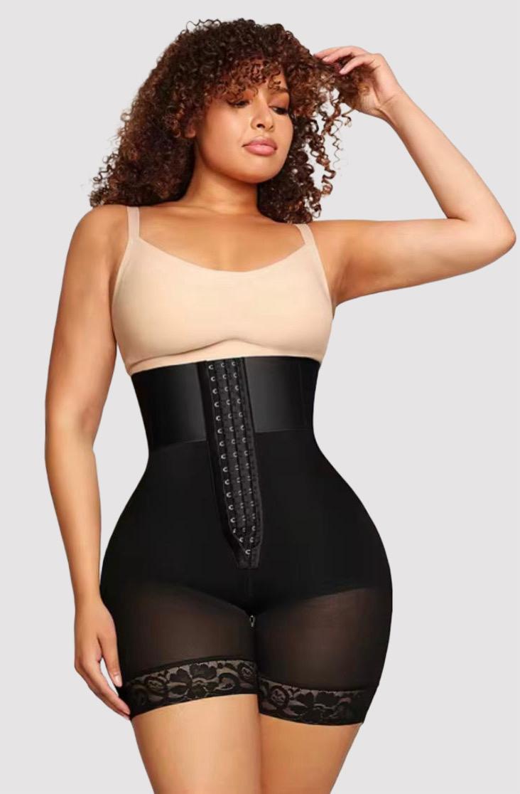 Valere | High-Waisted Body Shapewear | With Hook-and-Eye Closure - Zipper for Toilet Use