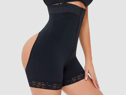 Caitlin – Slimming Body Shaper with Hook Closure, Removable Shoulder Straps & Open Butt Design
