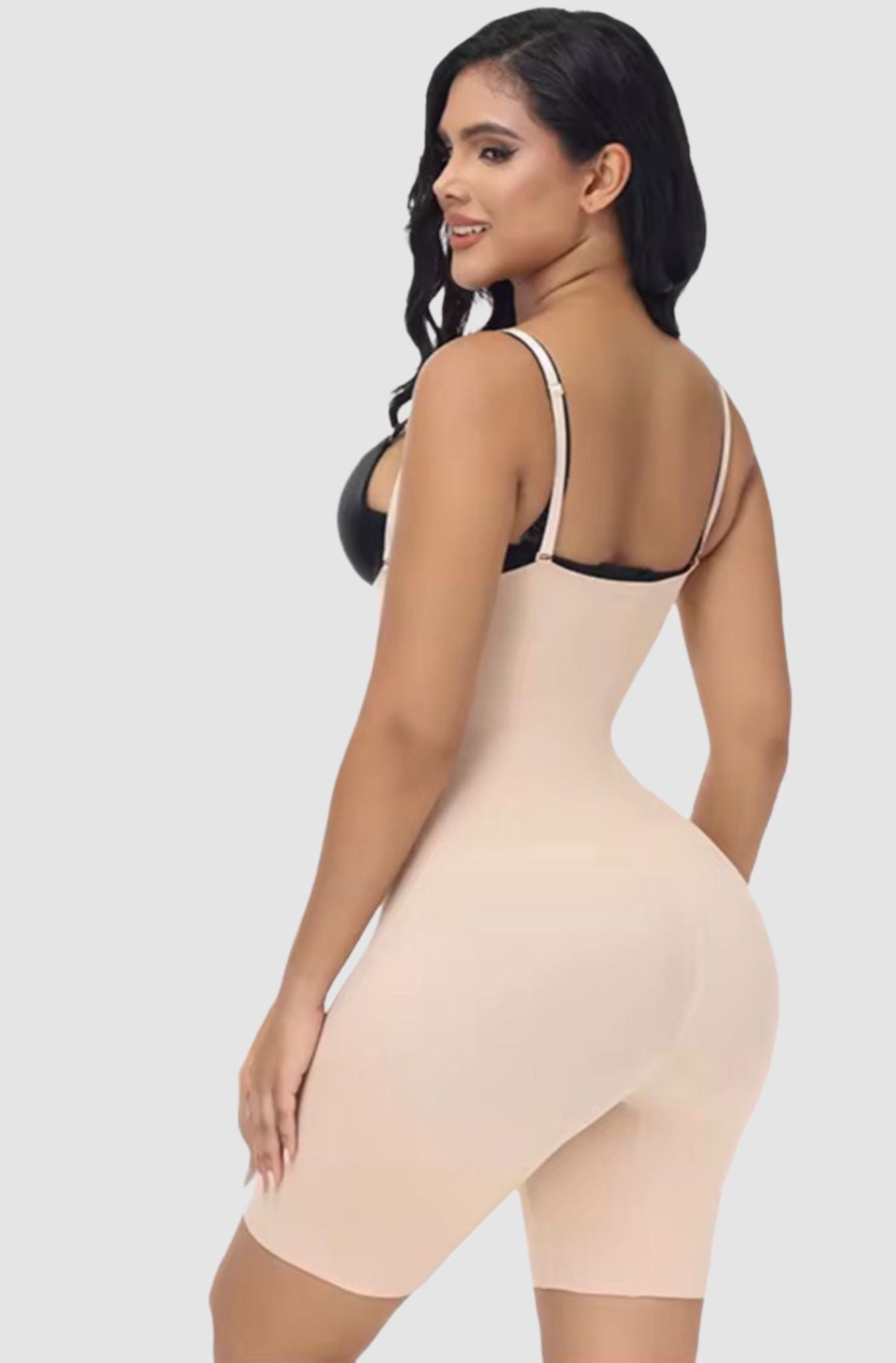 Paola Seamless Shapewear with Removable Shoulder Straps – Seamless Design – Subtle Butt Lift