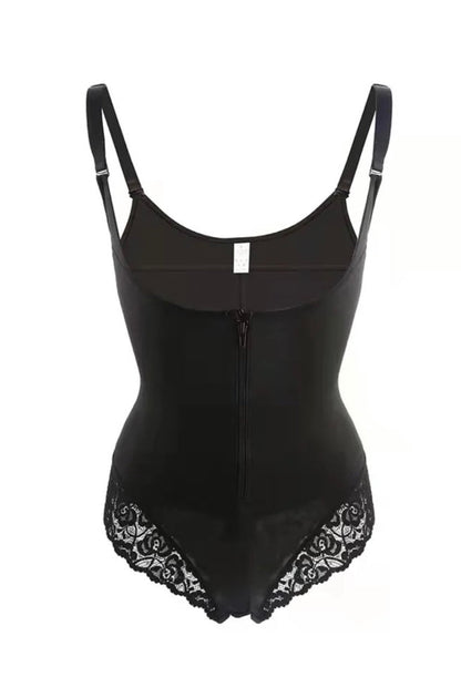 Pamela – Shapewear with Zipper and Hooks – Shaping Effect for Tummy, Back, and Waist
